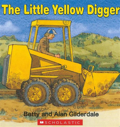 yellow mini digger|the little yellow digger book pdf.